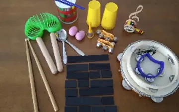 Instrumentos usados em musicalização